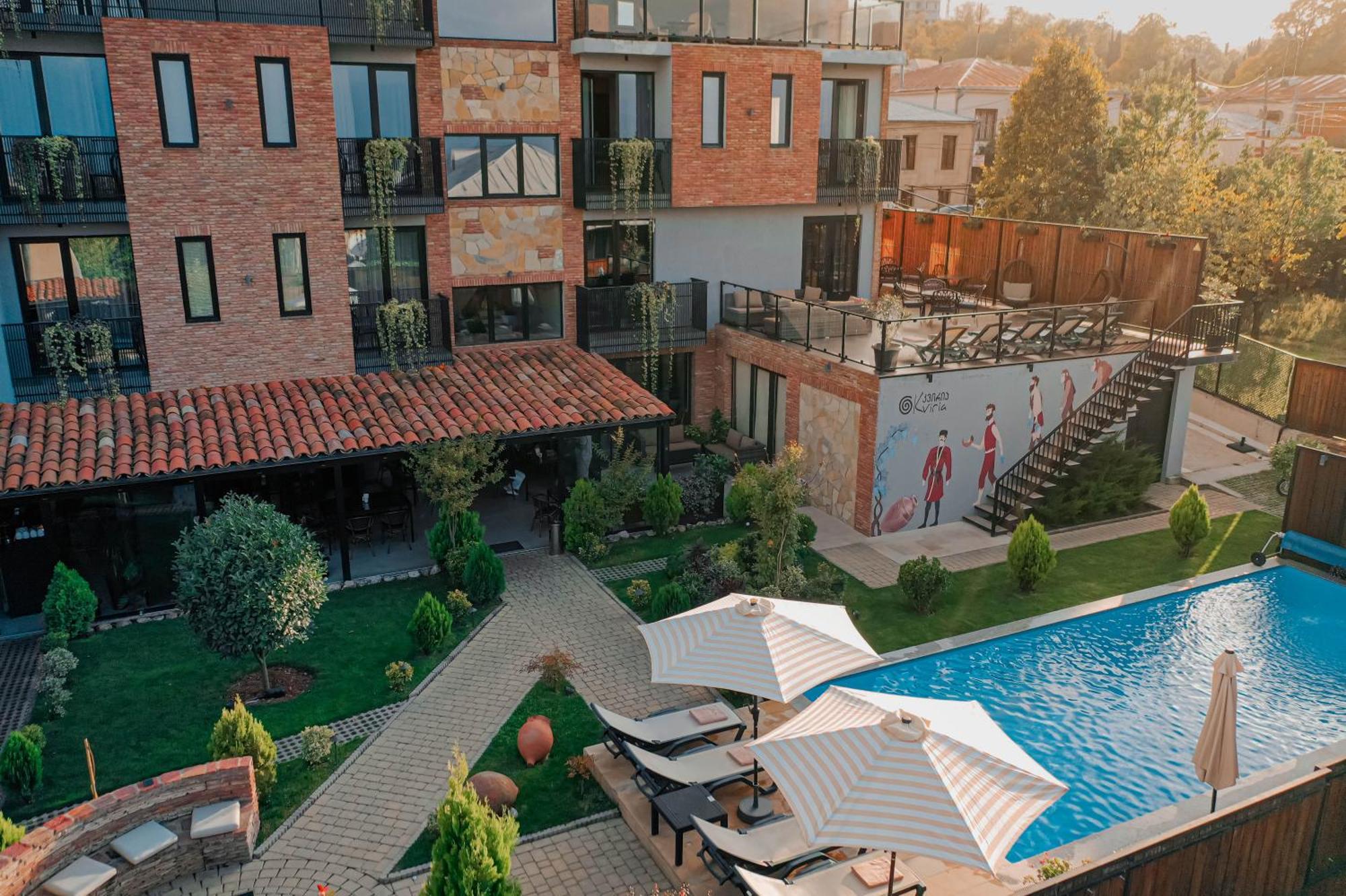 Boutique Hotel Kviria Телави Экстерьер фото